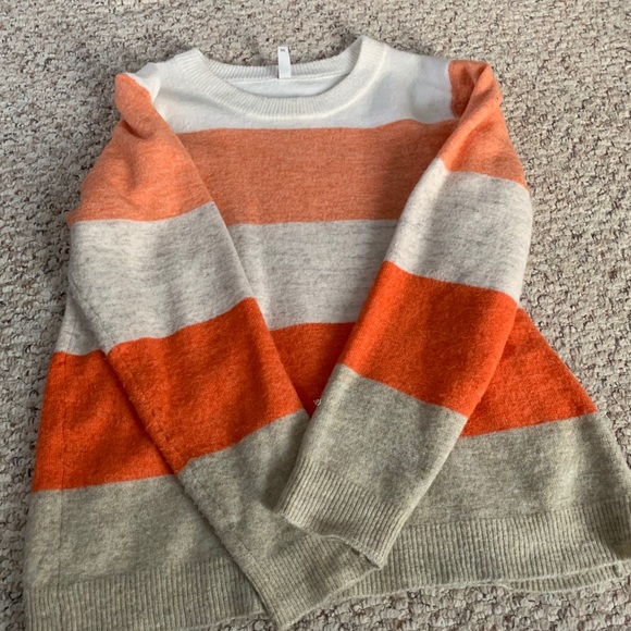 Orange and white Soyaconcept sweater - Picture 2 of 4